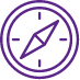 Compass icon graphic